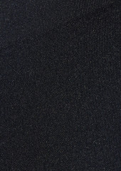Helmut Lang - One-shoulder stretch-knit top - Black - M/L