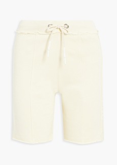 Helmut Lang - Printed French-cotton terry shorts - Yellow - M