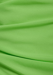 Helmut Lang - Ruched crepe T-shirt - Green - XXS
