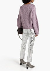 Helmut Lang - Wool sweater - Purple - M