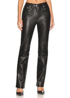 Helmut Lang 5 Pocket Leather Pant