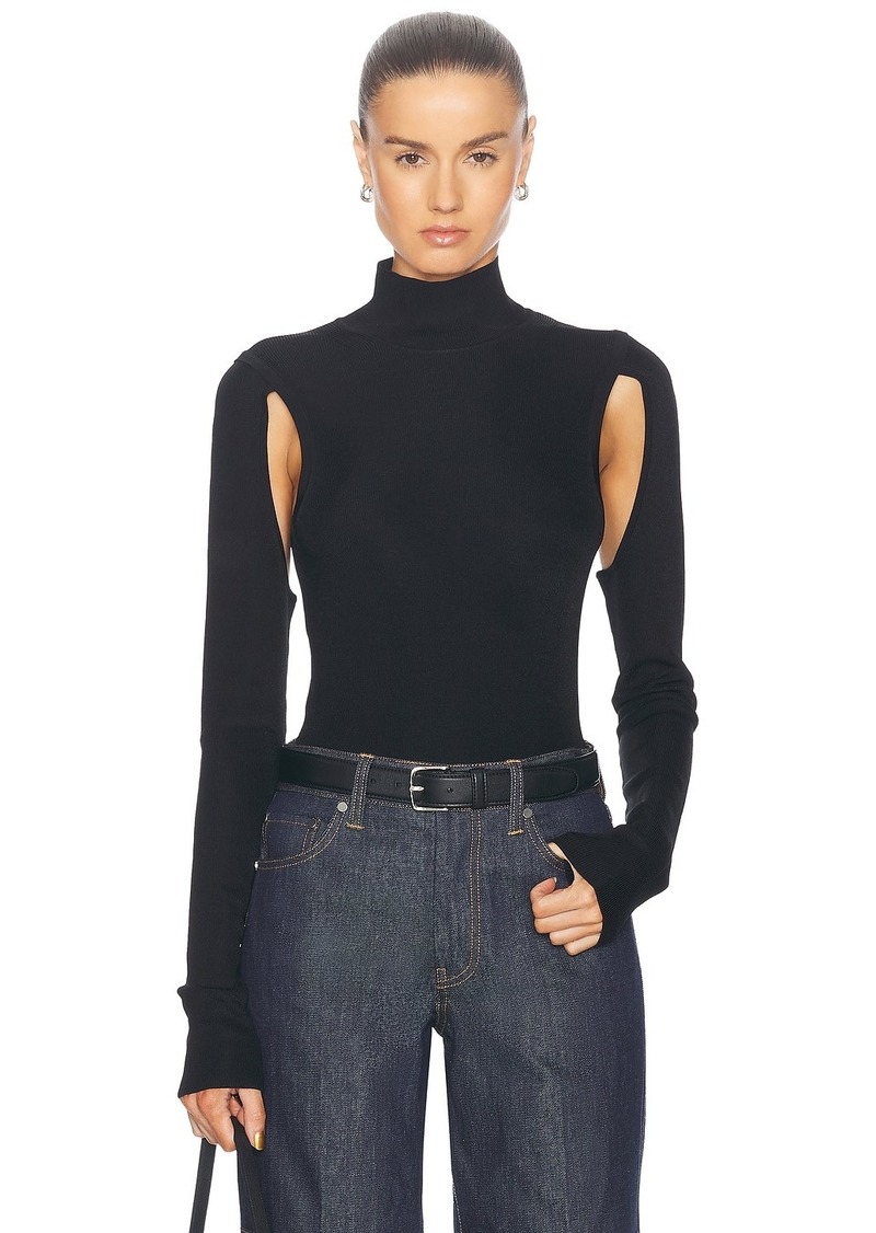 Helmut Lang Air Turtleneck Top