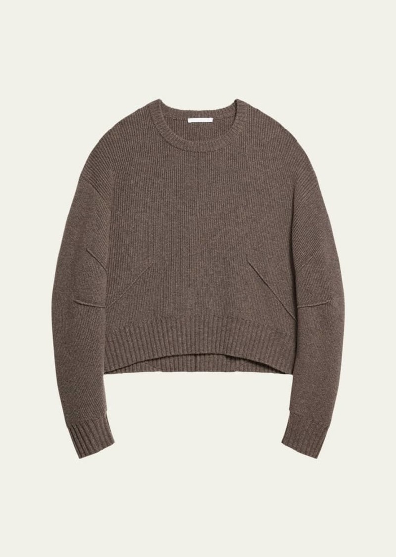 Helmut Lang Apex Chunky Wool-Cashmere Sweater