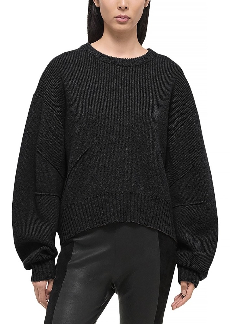 Helmut Lang Apex Wool and Cashmere Blend Sweater