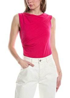 Helmut Lang Asymmetrical Neckline Top