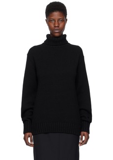 Helmut Lang Black Archival Turtleneck