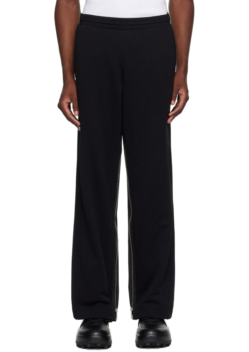 Helmut Lang Black Gusset Sweatpants