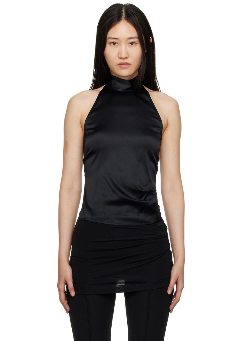 Helmut Lang Black Mknk Tank Top