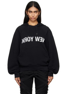 Helmut Lang Black 'New York' Hoodie