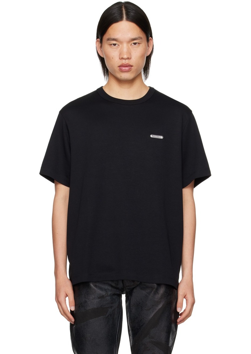 Helmut Lang Black Plaque T-Shirt