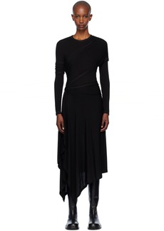 Helmut Lang Black Protection Maxi Dress