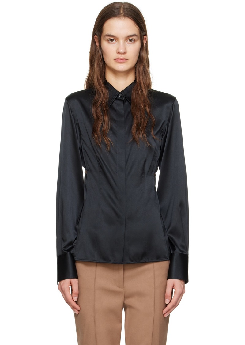 Helmut Lang Black Slash Shirt