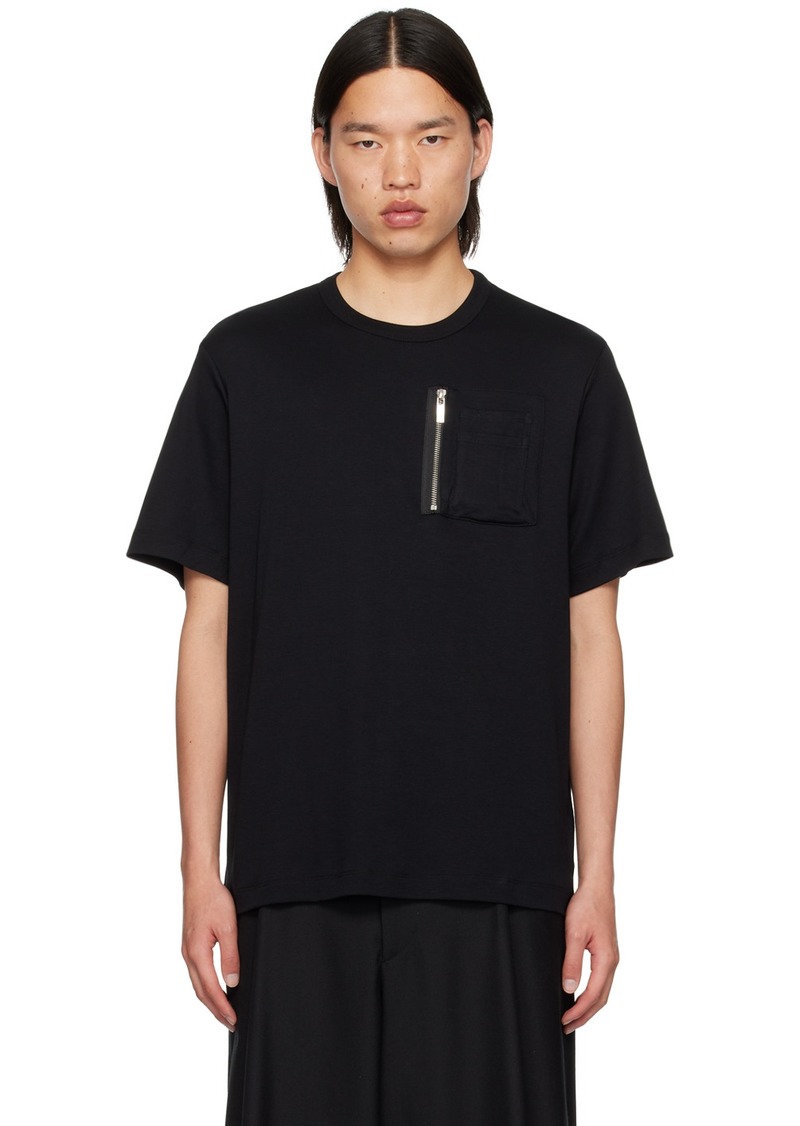 Helmut Lang Black Utility Pocket T-Shirt