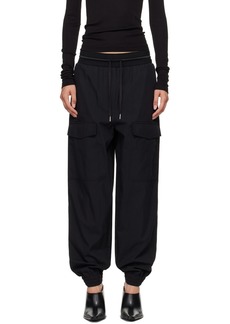 Helmut Lang Black Zoot Lounge Pants