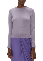 Helmut Lang Brushed Crewneck Cut Out Sweater