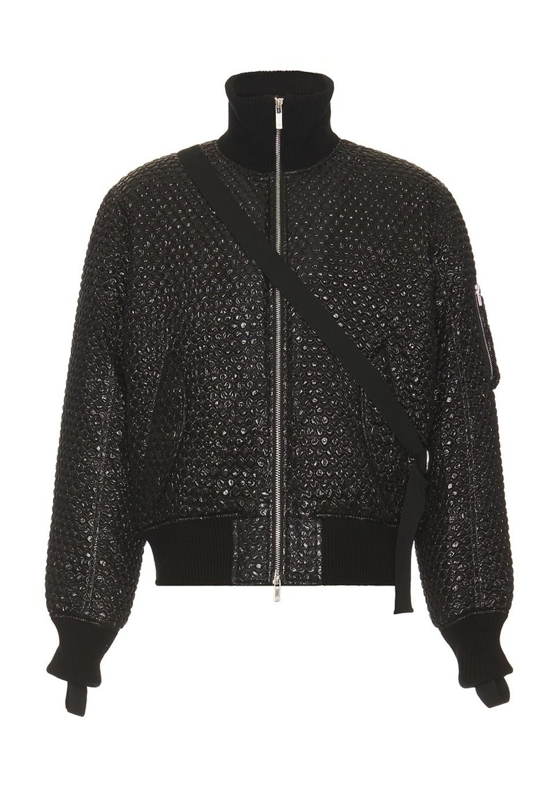 Helmut Lang Bubblewrap Seatbelt Bomber