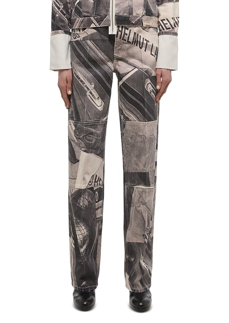 Helmut Lang Carpenter Jeans in Black Multi