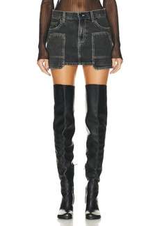 Helmut Lang Carpenter Mini Skirt