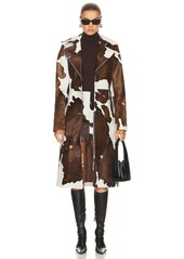 Helmut Lang Cowhide Trench Coat