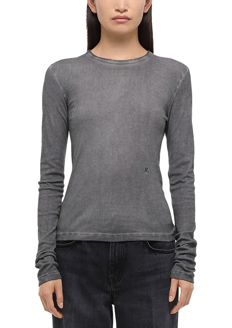 Helmut Lang Crewneck Long Sleeve Tee