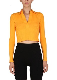 HELMUT LANG CROPPED POLO