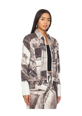 Helmut Lang Cuff Zip Trucker Jacket