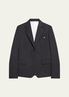 Helmut Lang Curved Classic Blazer