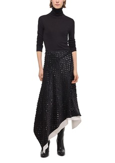 Helmut Lang Cutout Asymmetric Skirt