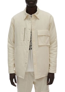 Helmut Lang Flannel Shirt Jacket