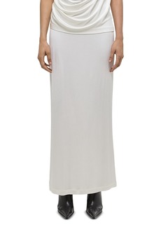 Helmut Lang Fluid Straight Maxi Skirt