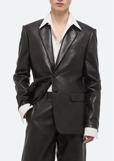 Helmut Lang Gender Inclusive Leather Blazer