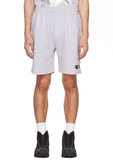 Helmut Lang Gray Cotton Shorts