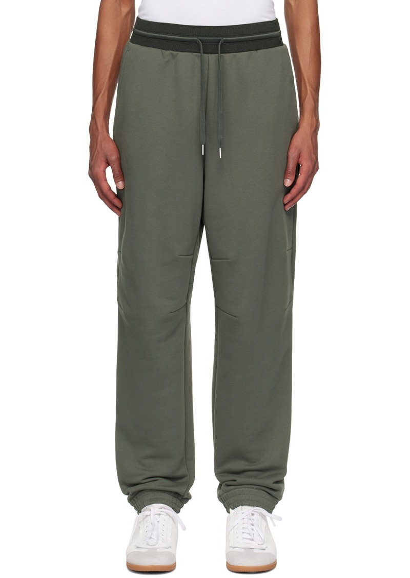 Helmut Lang Gray Curve Sweatpants