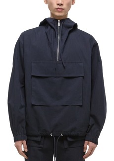 Helmut Lang Gusset Half Zip Hooded Jacket