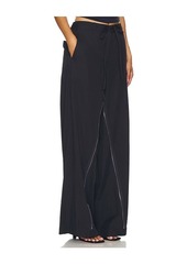 Helmut Lang Gusset Wide Leg Pant