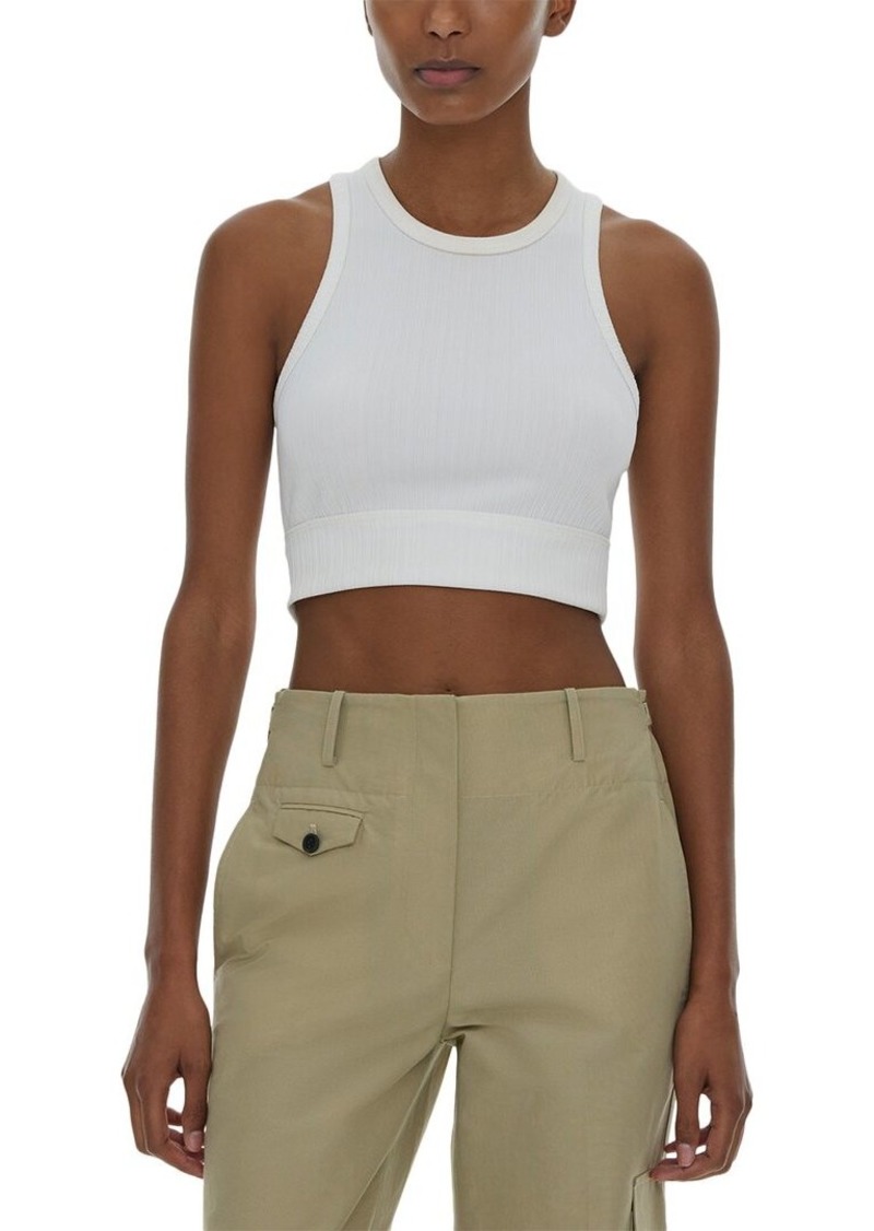 Helmut Lang Helmut Lang Helmut Lang Cropped Rib Tank