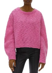 Helmut Lang Heritage Chunky Cropped Pullover Sweater