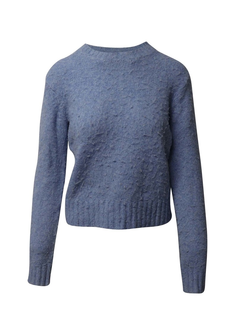 Helmut Lang Jumper in Light Blue Wool