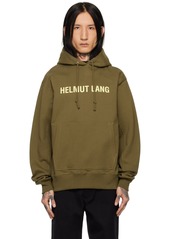 Helmut Lang Khaki Space Hoodie