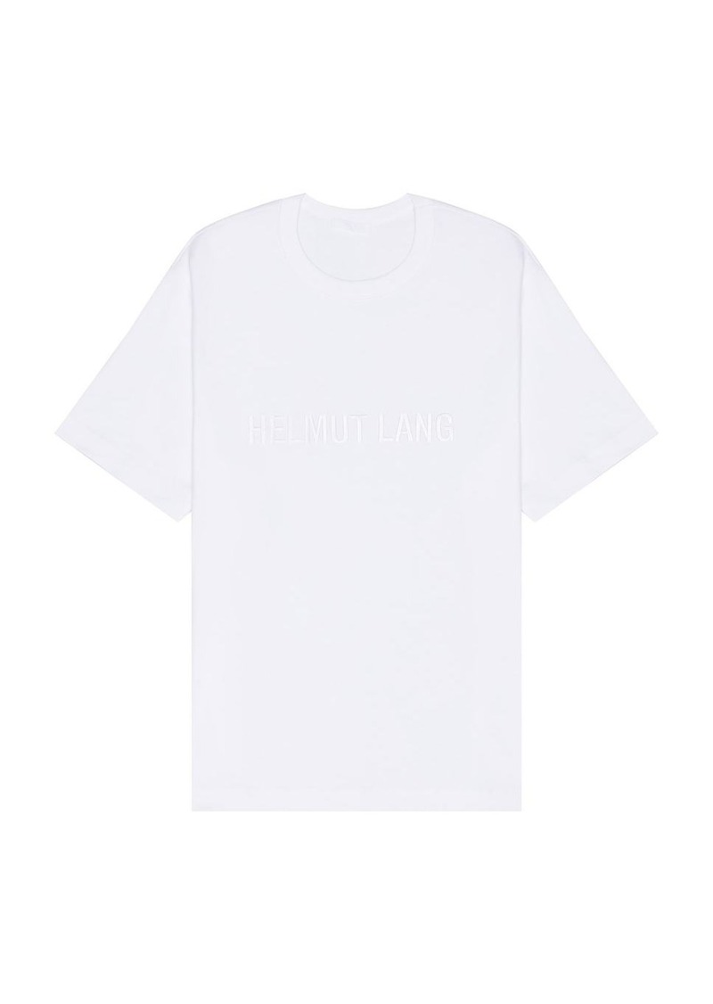 Helmut Lang Logo Tee