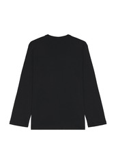 Helmut Lang Long Sleeve Logo Tee