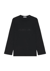 Helmut Lang Long Sleeve Logo Tee