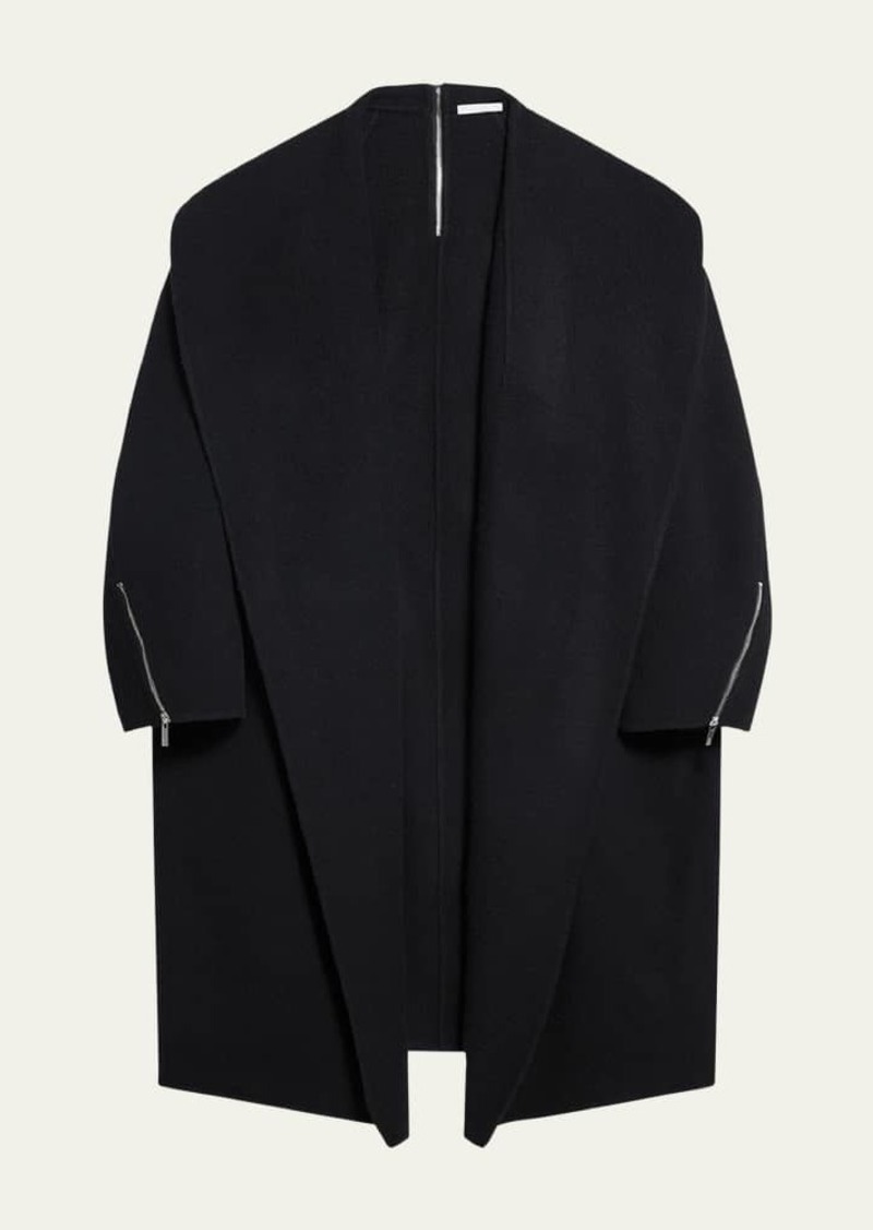 Helmut Lang Men's Apex Wool Cocoon Coat