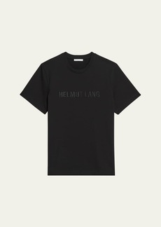 Helmut Lang Men's Logo Oversized Short-Sleeve T-Shirt