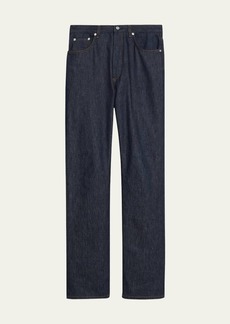 Helmut Lang Men's Mid-Rise Regular-Fit Raw Denim Jeans
