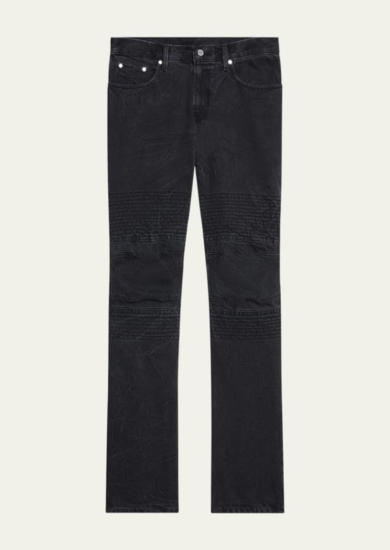 Helmut Lang Men's Moto Worker Jeans