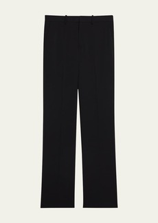 Helmut Lang Men's Straight-Leg Crepe Suit Pants
