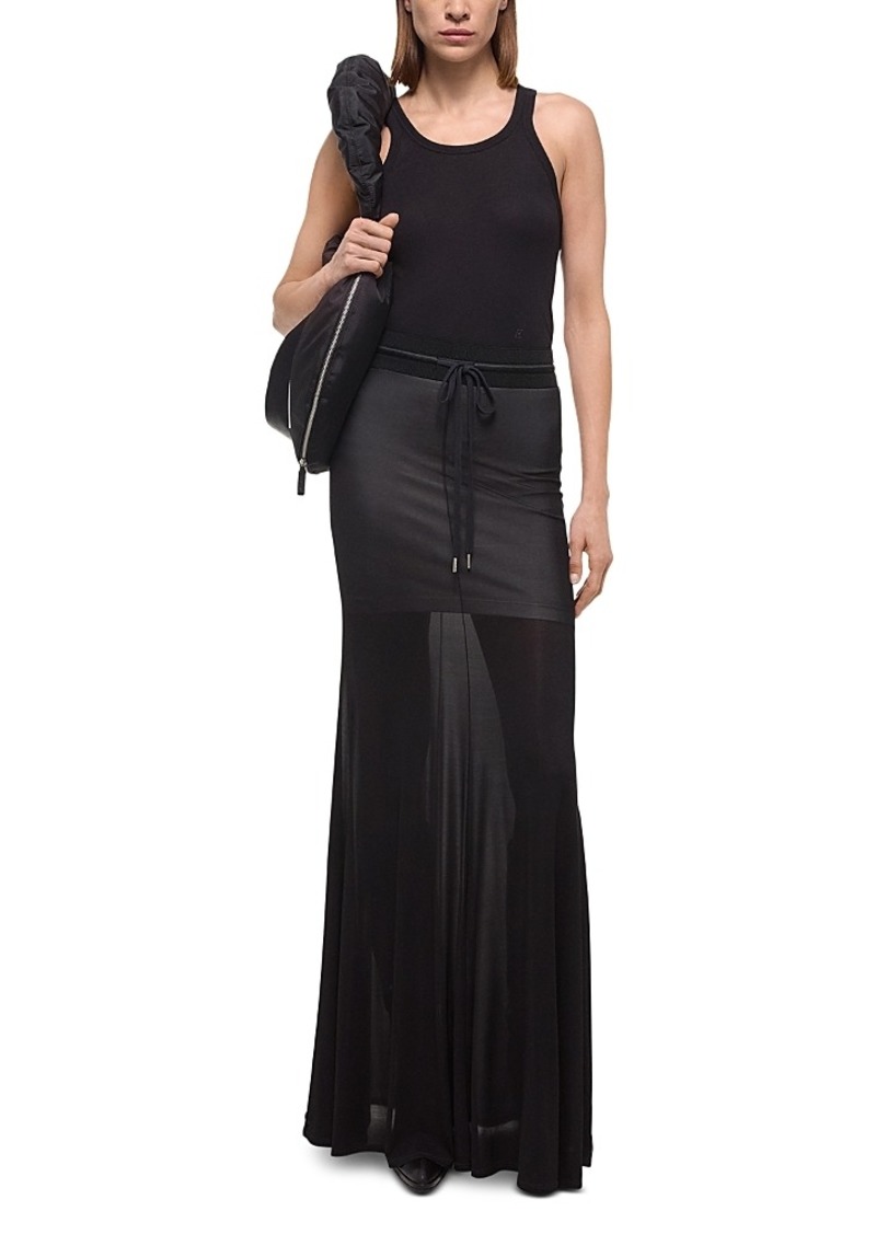 Helmut Lang Mesh Maxi Skirt