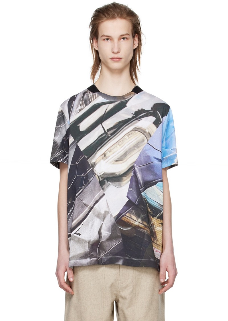Helmut Lang Multicolor Printed T-Shirt