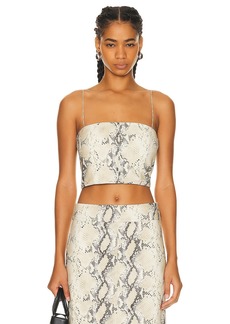 Helmut Lang Python Top